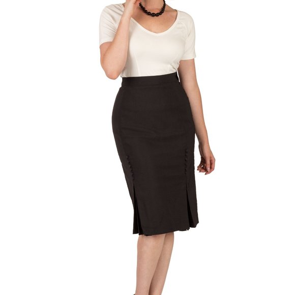 🌟 Tatyana || Catwalk Pencil Skirt - Picture 3 of 3